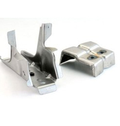 Structural Bracket with Machined Sections